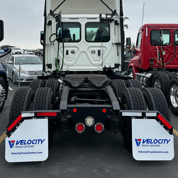 custom semi truck mud flaps