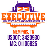 Trucking Company Name with USDOT & MC Lettering Decals Stickers